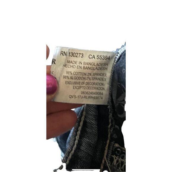 Rock & Republic Mens Dark-Wash Mid-Rise Relaxed Straight-Leg Jeans Size 34x34 - Picture 5 of 11